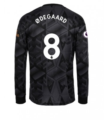 Arsenal Martin Odegaard #8 Bortedrakt 2022-23 Langermet